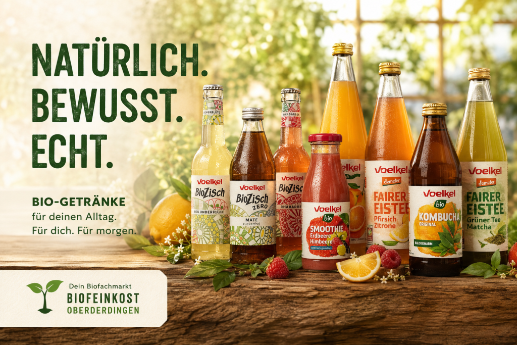 Hochwertige Bio-Getränke – Durstlöscher für ernährungsbewusste Erwachsene